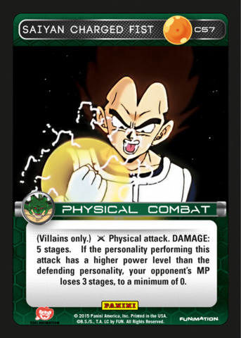 Saiyan Charged Fist (FOIL)